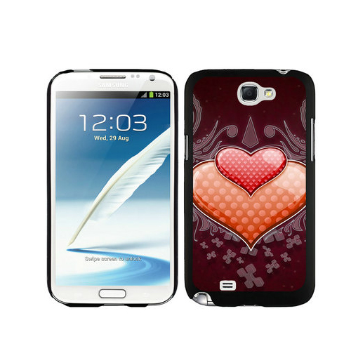 Valentine Love Samsung Galaxy Note 2 Cases DNX | Women - Click Image to Close